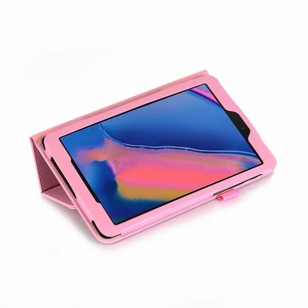 Подходит для планшета Samsung P205 Кожаный чехол Tab A с S Pen Личи-узор Всесторонний держатель Кожаный чехол для планшета