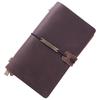 Genuine Leather Retro Traveler Notebook - Crazy Horse Finish, High-end Business Planner with Engraved Logo