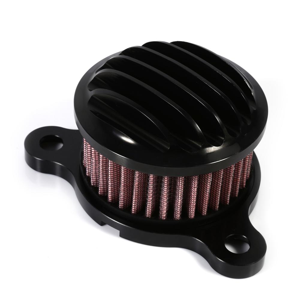Air Cleaner Intake Filter System Kit For XL883 XL1200 2004‑2015 Black