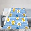 Cute S-Simpsons Characters Pattern Blanket Quality Soft Comfy  Throw Blanket Winter Travel Car Living Room Fashion Bedspread
