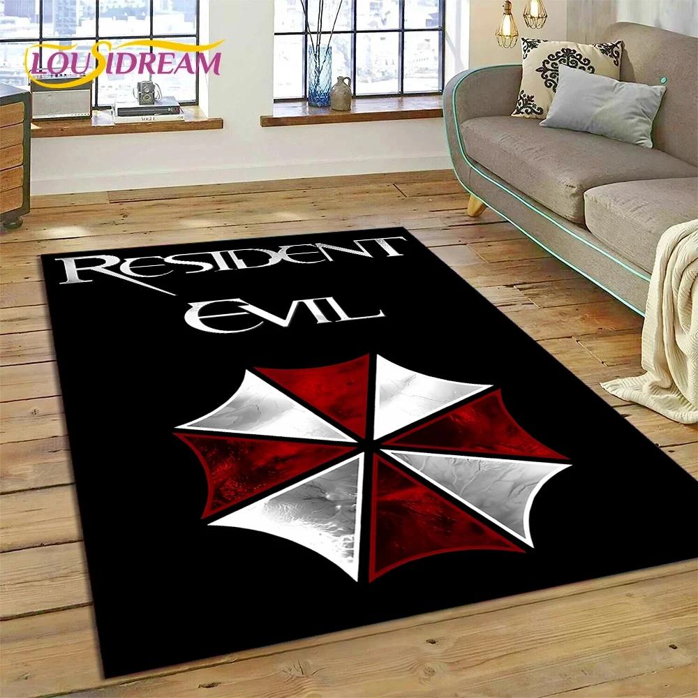 3D Игры Хоррор R-Resident Evil Ковер Игровой Коврик для Спальни Гостиной Домашний Декор Дивана, Детская Игра Большой Декор Напольный Коврик