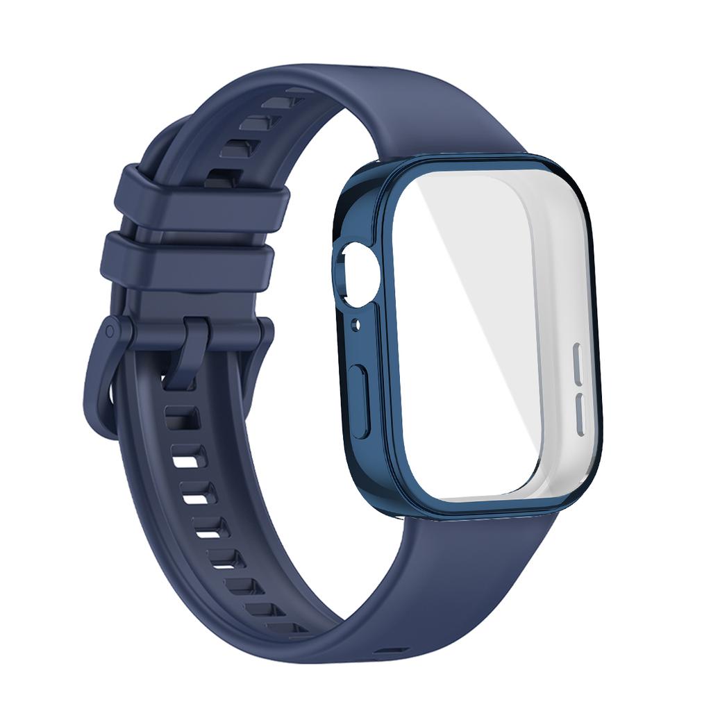 Для Huawei Watch Fit 3 Ремешок Мягкий Силикон Спортивный Браслет + Мягкий Чехол из ТПУ Дышащий Браслет для Умных Часов Для Huawei Fit3 Correa