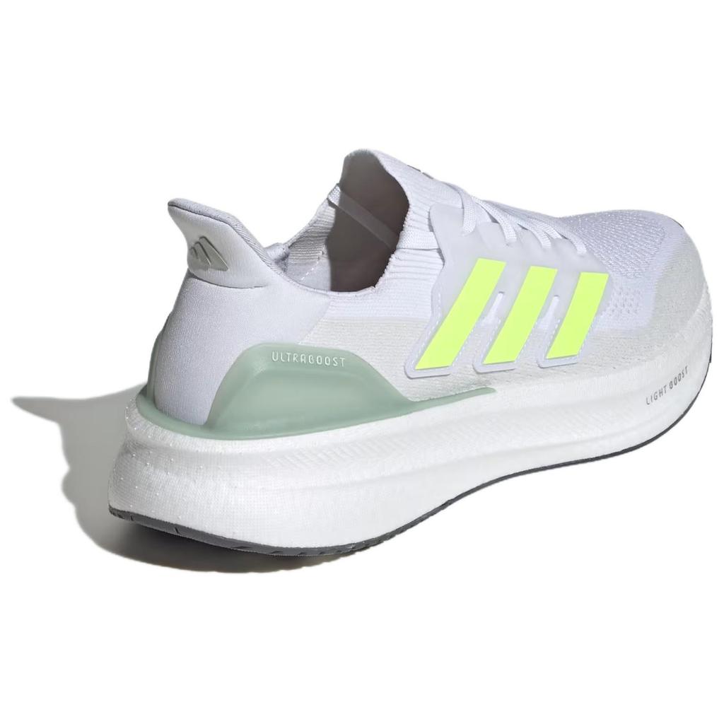 Adidas Ultraboost 5.0 Comfortable Fabric Slip Resistant And Breathable Low top Casual Running Shoes Men's Silver White JH9072