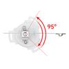 1 PCS Boat Rudder Angle Sensor 0-190ohm Rudder Indicator Rudder Angle Gauge Marine Steering Gear Angle Gauge Marine Accessories