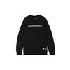 Training Sweatshirt with Reflective Logo Print Men Tops Black GP0995