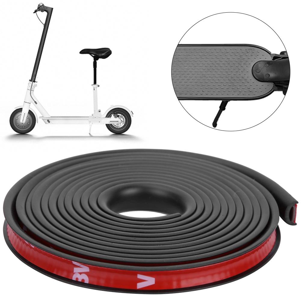 Waterproof Anti Collision Rubber Protection Cover Strip for Xiaomi Electric Scooter(Red)