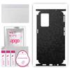 apgo Protective Skin Sticker for the Back+sides Compatible with Oppo K9 5G, Full Wrap Film, Foil, Vinyl - Pattern Black Honeycomb