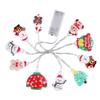 Cute Christmas LED String Lights – Suitable for Christmas trees, home decor, and parties.