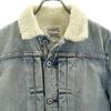 Levi's Джинсовая куртка S синяя джинсовая куртка с подкладкой из искусственного меха Мужская Б/у