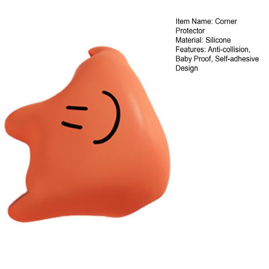 Smiling Fluid Furniture Corner Protector Anti-collision Baby Proof Self-adhesive Table Desk Right Angle Sharp Edges Corner Guard Bumper