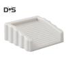 4Pcs Rubber Door Stopper Wedge Wall Protector Heavy Duty Anti-slip Windproof No Drilling Anti-collision Carpet Tile Concrete Wooden Floor Doorstop