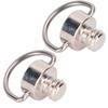 2pcs 1 4 Inch DRing Stainless Steel Camera Screw for Tripod Monopod Quick Release Plate