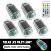 5pcs Solar Powered Cab Lights for Truck Solar Powered Cab Lights Roof Lights with Dodge Ram 1500 2500 3500 4500 5500 2003-2018