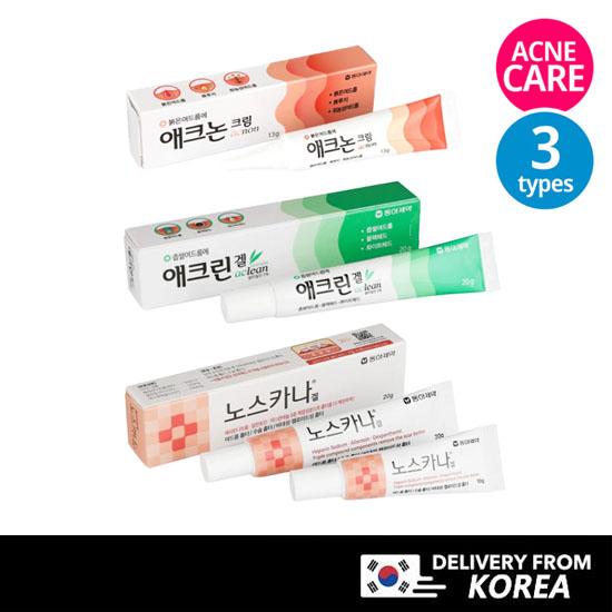 DONG-A PHARM Крем Acnon 13 г / Гель Noscarna 20 г / Гель Aclean 20 г