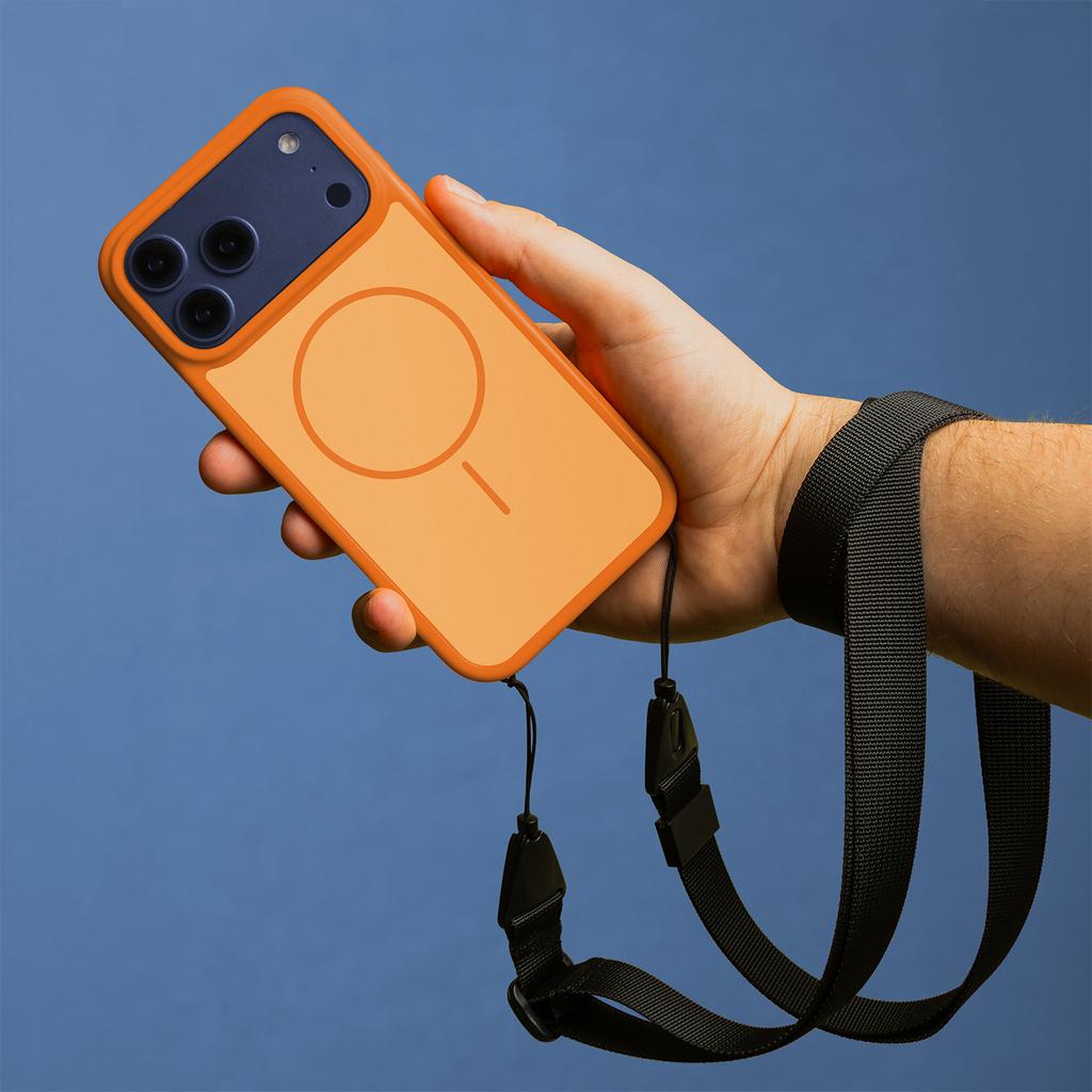 Nakładka Frame Thin Mag Do Iphone 12 / 12 Pro 6,1" Pomarańczowa