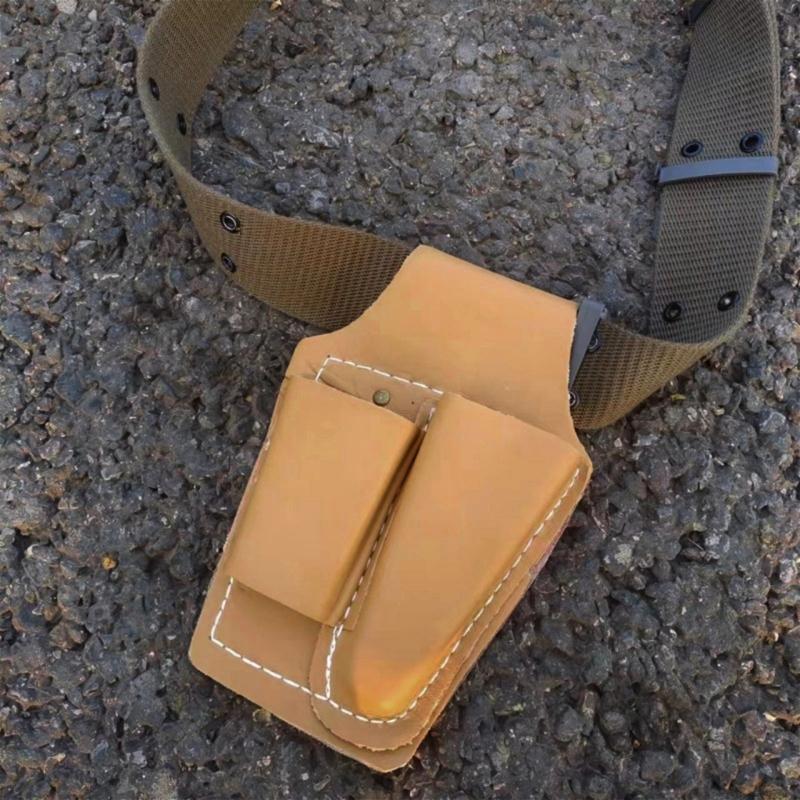 PU Leather Scissors Case Tool Management Pouch Multifunctional Tool Storage Bag Pouch Belt Tool Bag Organizer