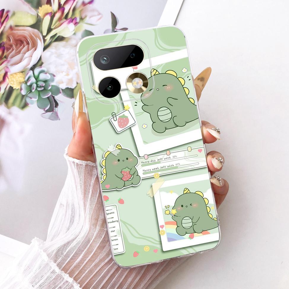 Transparent For Realme 16 Pro 5G Case Luxury Cute Cat Fashion Butterfly Cool Painted Casing For Realme RMX5121 RMX5120