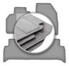 Gray car mats for: Renault Grand Scenic III minivan (2009-2016)