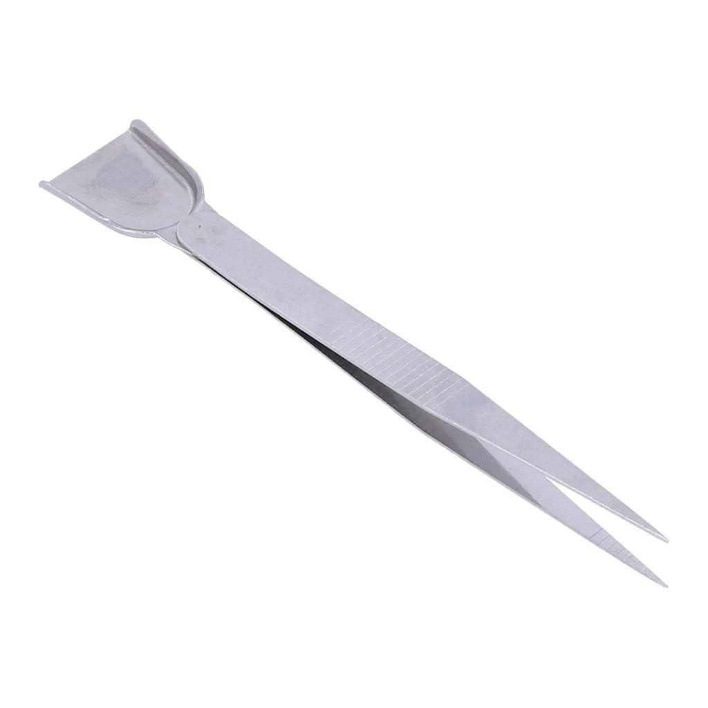 3Pcs Jewelry Tweezer Stainless Steel Nonslip Grip High Durability Convenient Craft Tweezers