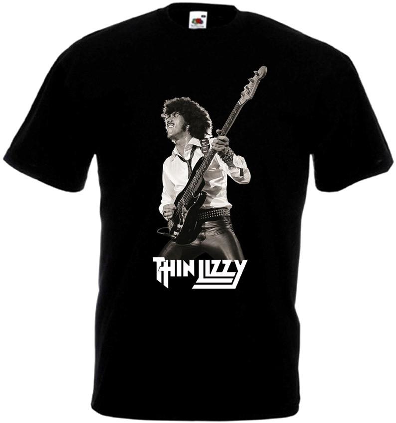 Thin Lizzy v37 T-shirt hard rock black all sizes S5XL