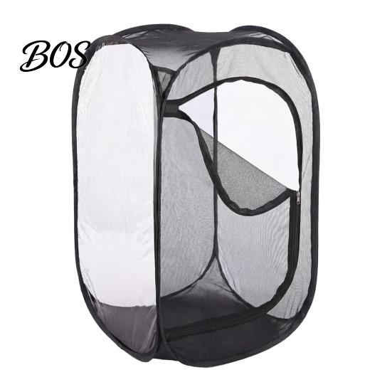 Greenhouse Mesh Tent Plant Protection Enclosure, Collapsible Pop-up Garden Grow Cage, Bird & Insect Barrier Shelter for Vegetables, Fruits,