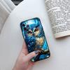 Чехол для телефона ED12 Cartoon Art Owl для iPhone 6 6s 7 8 11 12 13 14 15 XS Pro Max XR X SE Samsung S20 S21 S22 S23 S24 FE Ultra Plus Lite S21S A55