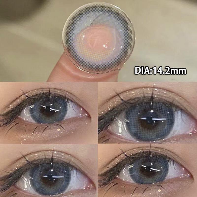 MillCreek 2 Pcs/pair Contact Lenses 14.5MM Myopia Contact Cosmetic Contact Lenses 0.00~-8.00