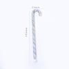 Creative Christmas Striped Glass Stir Sticks - Long Handle for Juice and Coffee