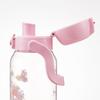 Skater Drink Marker Drink Volume at a with My Bottle, 1L, Easy-to-See Glance, Handle, Plastic, Melody, Paint, Sanrio, PDMK10-A