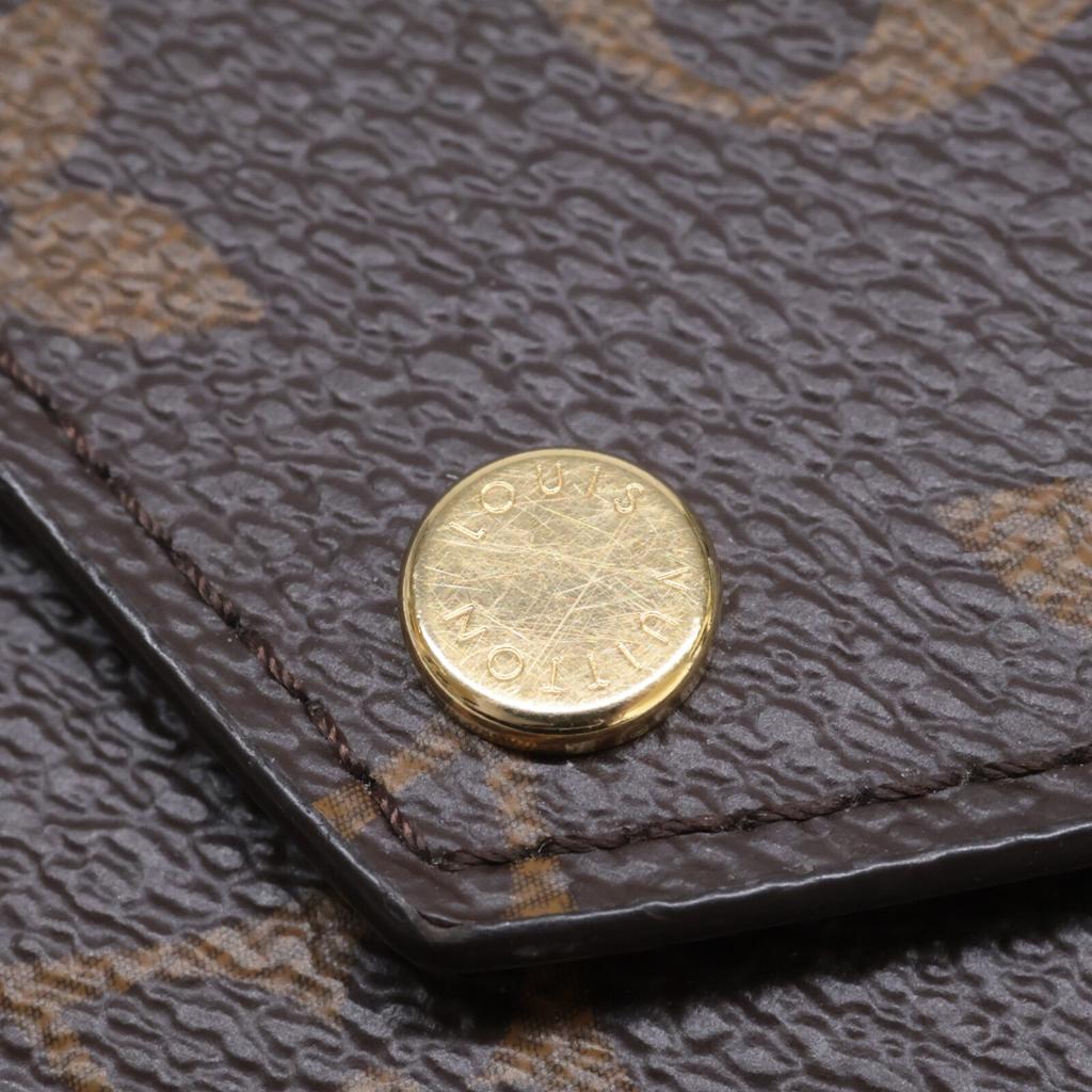 Louis Vuitton [Excellent Condition] M69431 Porto Carte Recto Verso Card Case Brown / GoldUsed