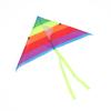 Colorful Triangle Rainbow Kite Flying Toys Kite For Children Kids With 30M Kite String Outdoor Fun Sports Kites Toys