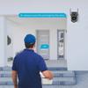 ICSEE 8MP 4K Двойная линза WIFI Камера видеонаблюдения Умный дом PTZ 360 Беспроводная Наружная HD Видео Безопасность IP-камеры CCTV Водонепроницаемая