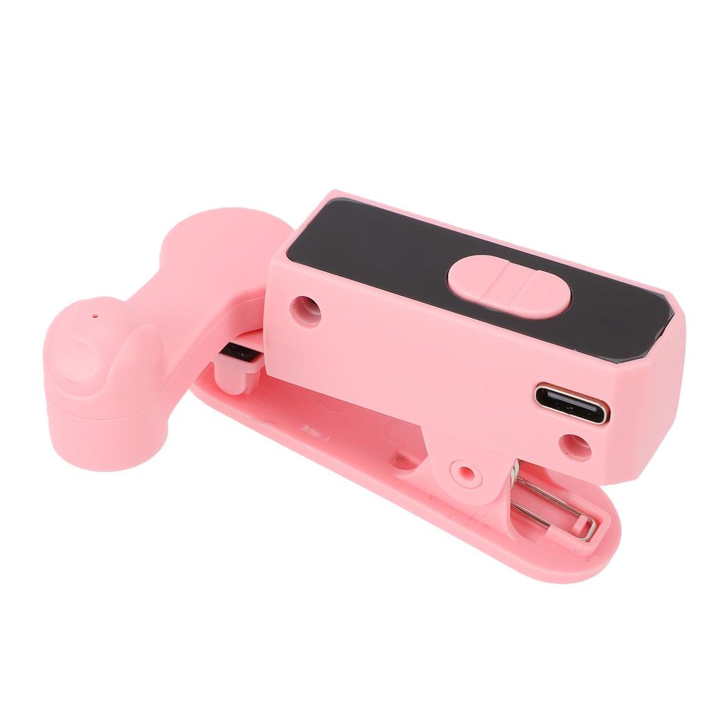 Auto Clicker Tapper 107 Speed Settings Rechargeable Phone Screen Device Speed Clicker for Live Stream Likes Pink