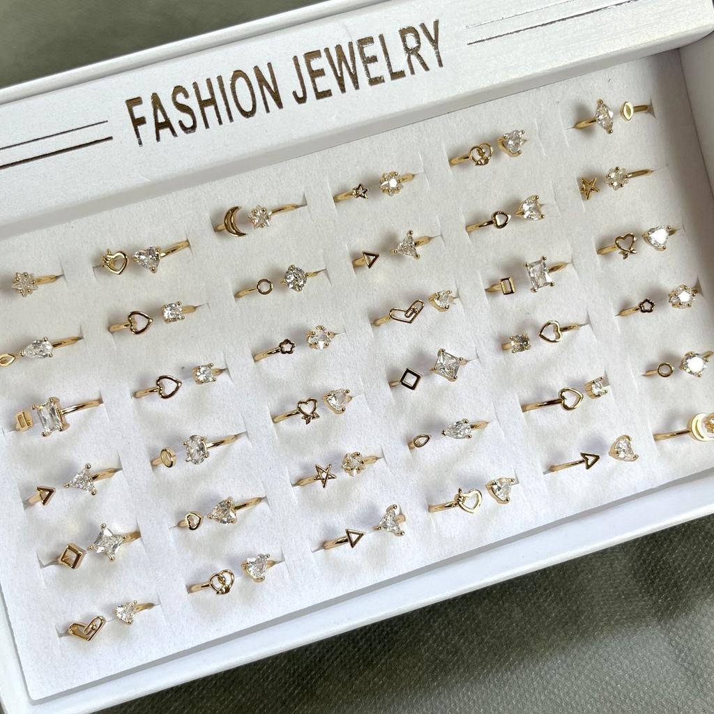 Korean version simple and elegant ring for women, adjustable finger ring jewelry accessory