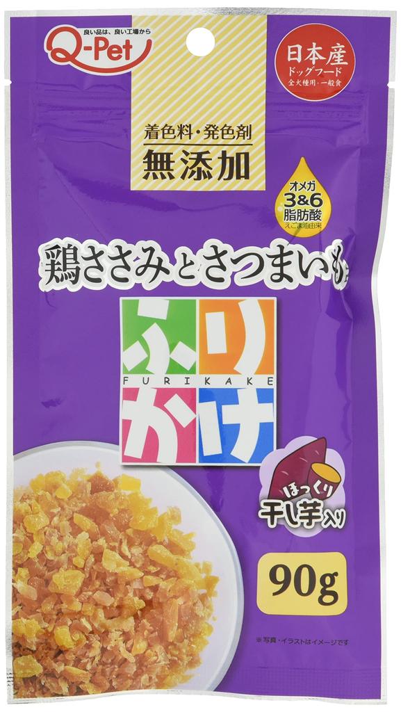 Kyushu Pet Furikake Chicken Tender and Sweet Potato 90gx6 (KYUSG) Q-Pet