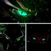 Компактный ночной светильник 3D Devil Eye Наклейки Мотоцикл Электрический скутер Модифицированные декоративные наклейки на переднюю часть Наклейки на лобовое стекло