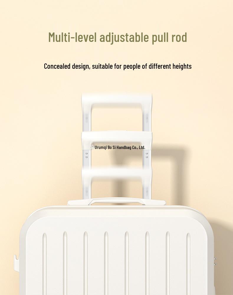 20-Inch Leather Suitcase Trolley - Durable Carry-On Luggage for Men & Women, 24-28 Inch Available