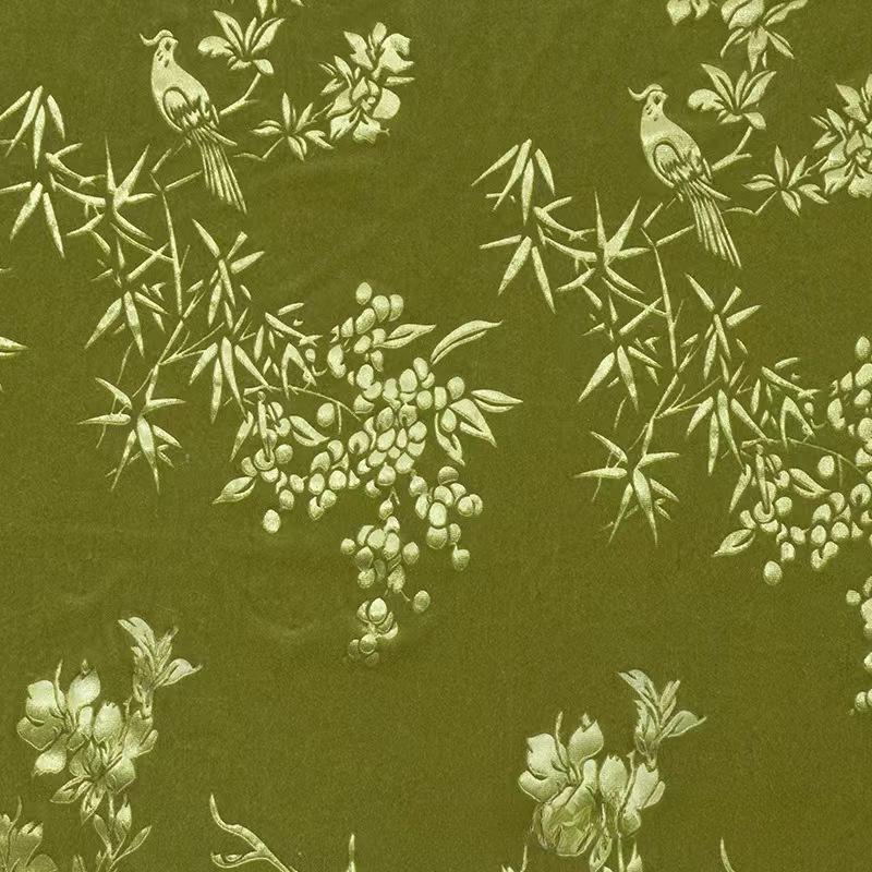 50см/100см*150см Парча Жаккард Бархат Африканская Нигерийская Ткань с тиснением для DIY Шитья Платья Чонсам