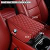 Car Armrest Box Height Pad Universal Leather Armrest Cushion For BMW M Power X1 e84 X3 f25 X5 e53 x6 e71 ix3 i3 320i 330d M4 RW7