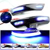 Ford Focus Mk2/Mk3 Mondeo Mk4 Blue Flowing Rearview Mirror Turn Signal Lights.