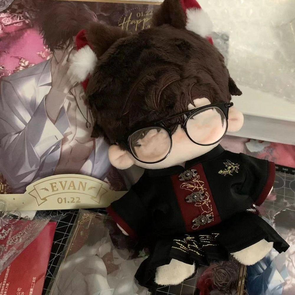 Разноцветная одежда для кукол, 20 см, мини-костюм Hanfu, подарочная кукла, комплект китайского платья, мягкие куклы-идолы