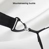 4 Colors Triangle Carabiner 32mm Keychain Belt Buckles Spring Quickdraws Clip  Camping Hiking