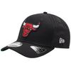 9FIFTY Chicago Bulls NBA Stretch Snap Cap, Mens Black Cap