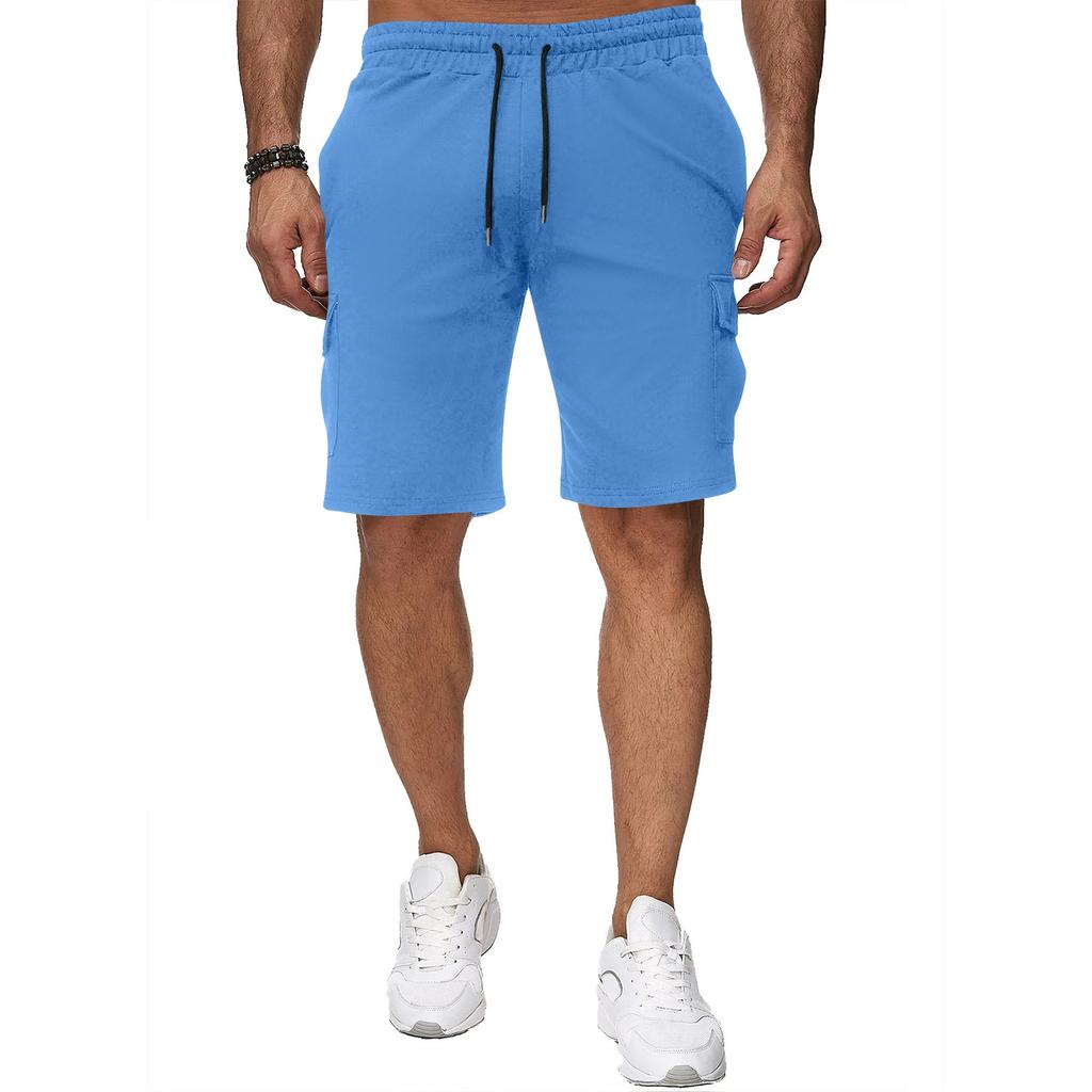 Men's Sport Work Pants  Multi-pocket Shorts  Fitness Pants  Sports Pants