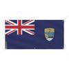 Bannière Drapeau De Sainte-Hélène, Ascension Et Tristan Da Cunha 6 Oeillets 160x320cm En Polyester