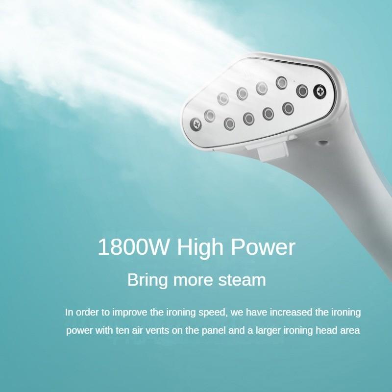 1800W High Power Hanging Ironing Machine Household Vertical Double Bar Steam Electric Iron Large Capacity Garment Steamer