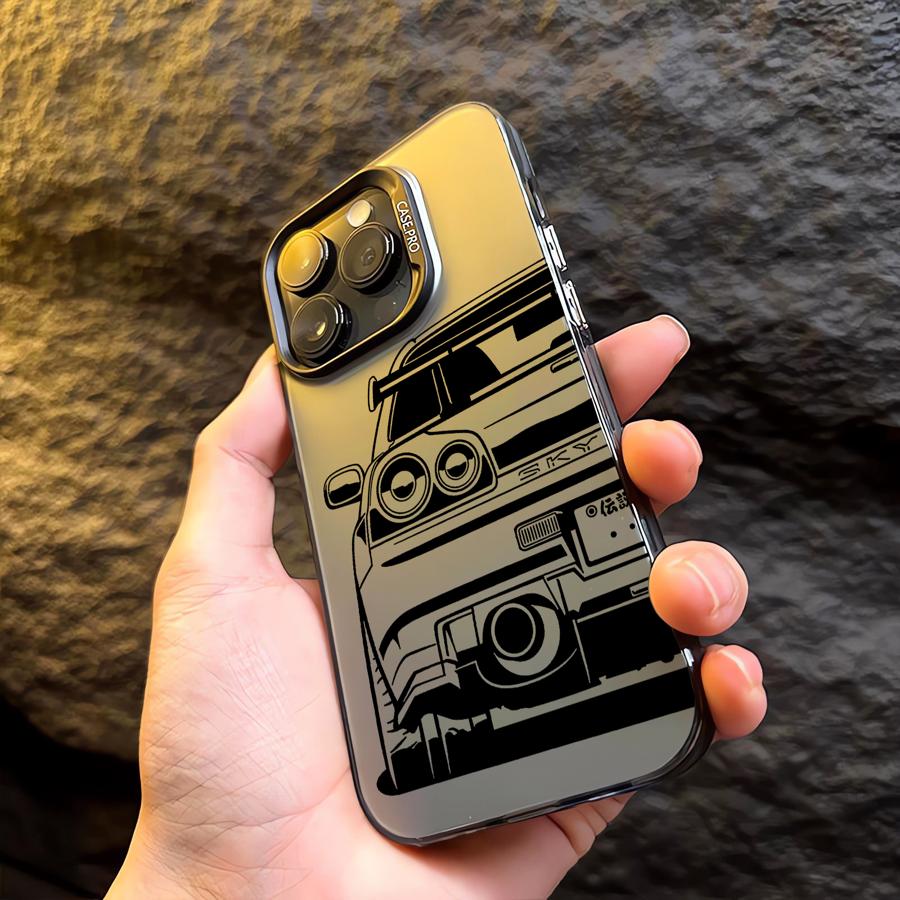 Крутой чехол для телефона JDM Dream Car для iPhone 16 Pro 15 Pro Max 14 13 12 11 XS 14 Pro Max 16 Plus 14Pro 12Pro Мягкий чехол