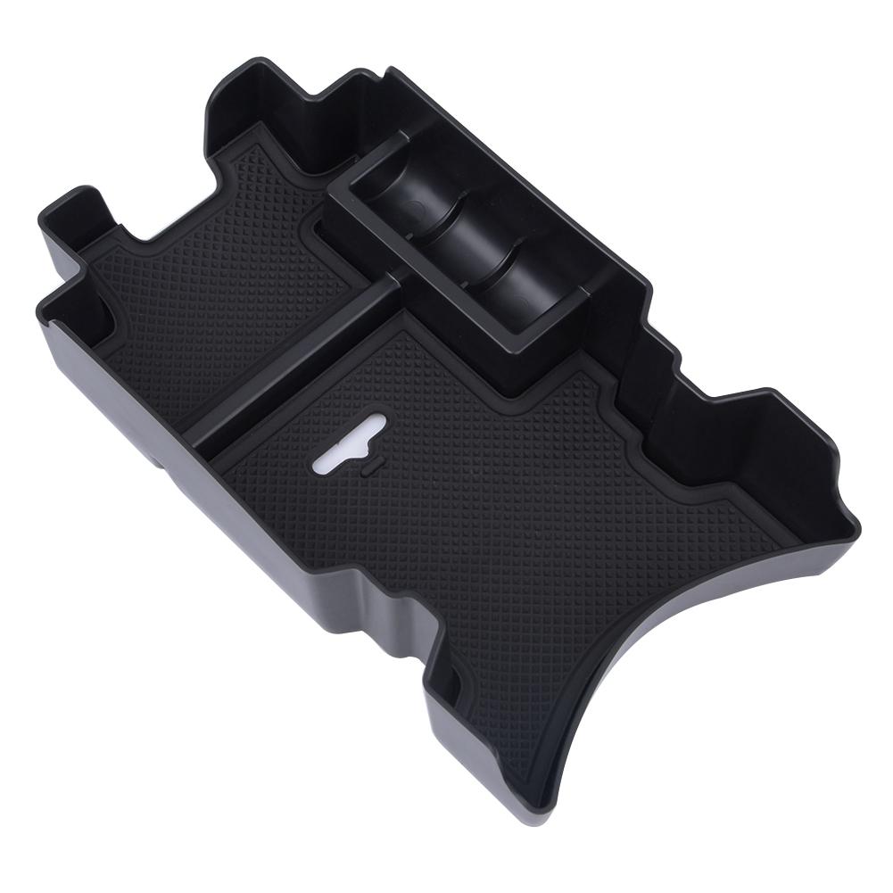 Black Car Armerest Center Console Storage Box Container Organizer for Honda Civic 10th