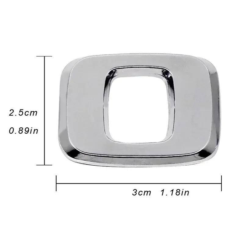 ABS Car Trunk Letters Emblem Badge Decals Sticker For Mercedes Benz GL Class GL350 GL400 GL450 GL500 GL550 GL320 X166 X164