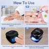 White/Black Fungal Nail Laser Device Repair Nails Fungus Onychomycosis Nail Fungus Cleaning Laser Device Foot Nail Care Tools